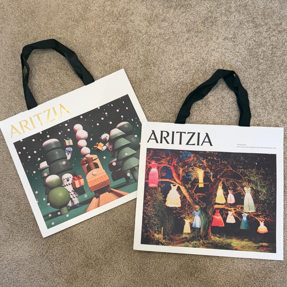 Aritzia Artistic Graphic Tote Bags (2)